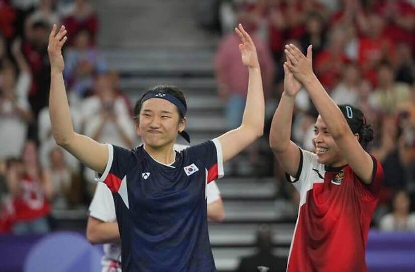 기뻐하는 안세영