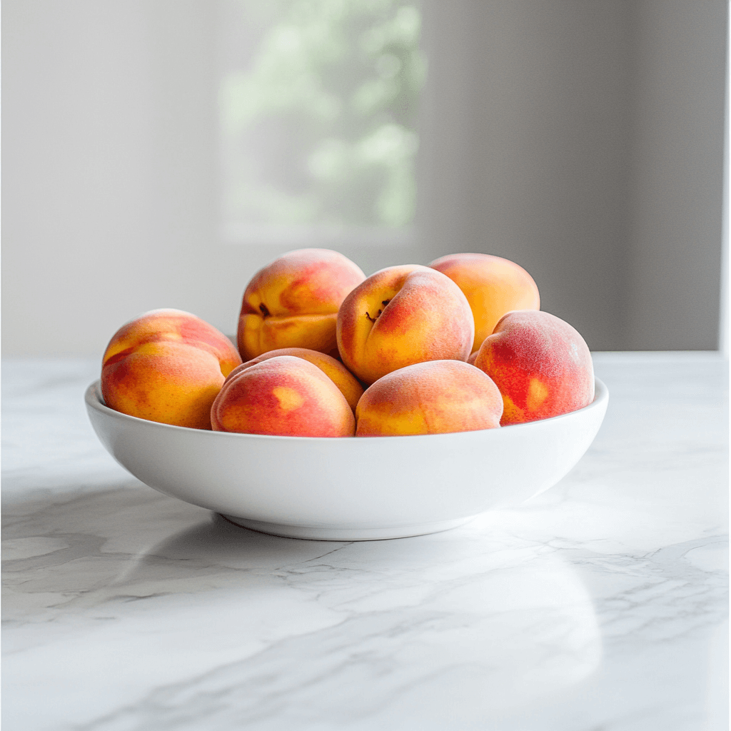 복숭아와-상극-음식