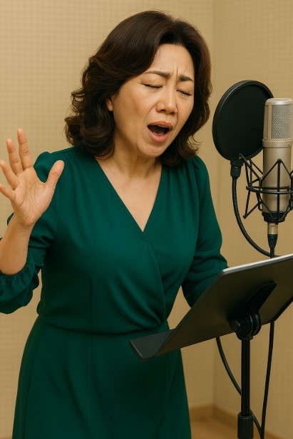 트로트 창법 발성 관련 사진