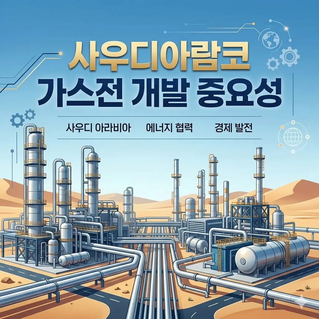사우디아람코 가스전 개발 중요성