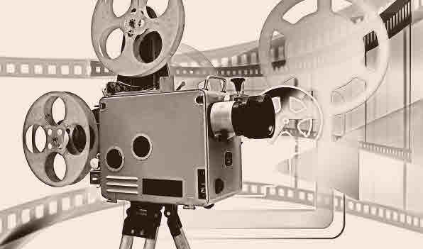 영화 필름 데모 영사기