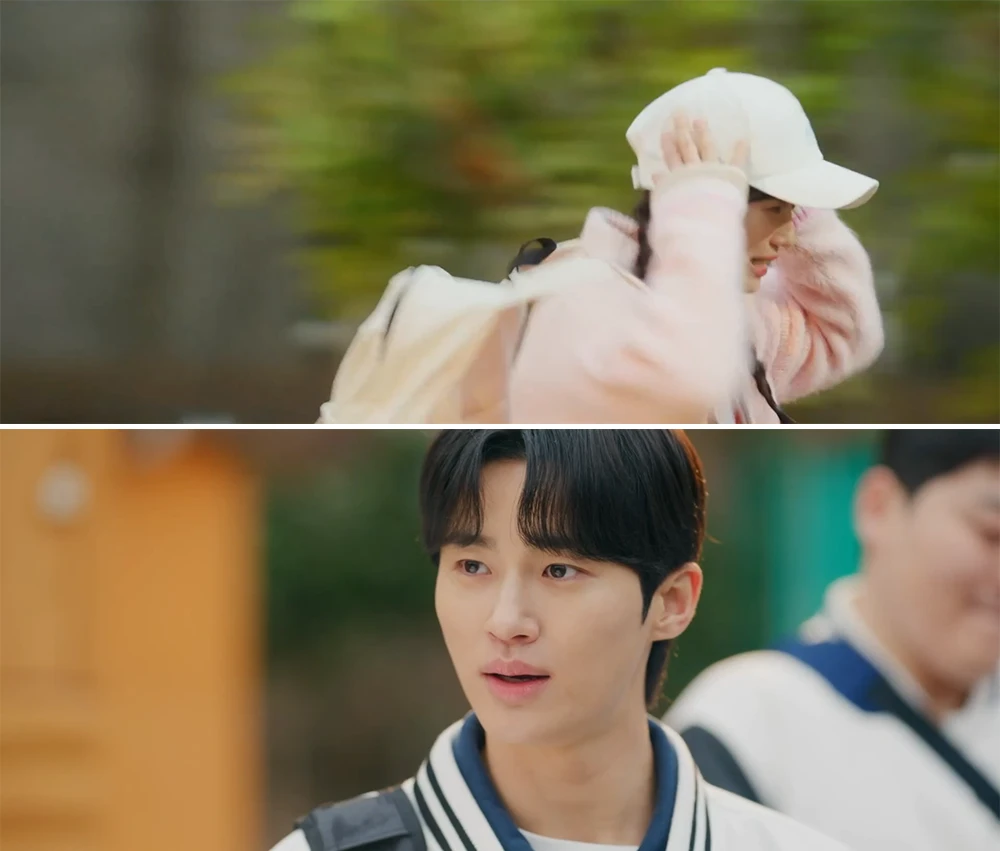 MT에서-선재를-피해-도망다니는-솔이