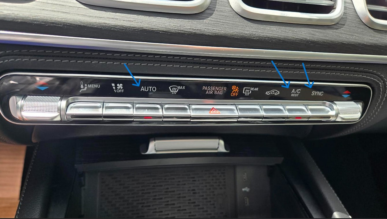 GLE SYNC버튼
