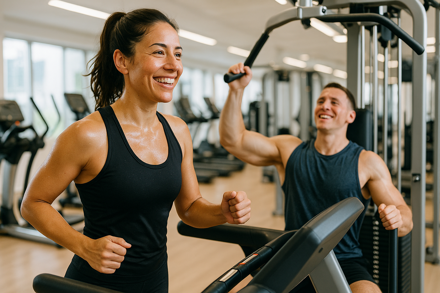 유산소 운동과 근력운동 병행