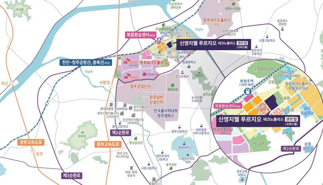 신영지웰푸르지오테크노폴리스센트럴 오피스텔