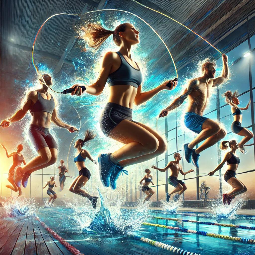 수영 점프파이어 줄넘기클럽