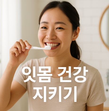 잇몸 건강의 비밀 (올바른 양치, 식습관, 예방검진)