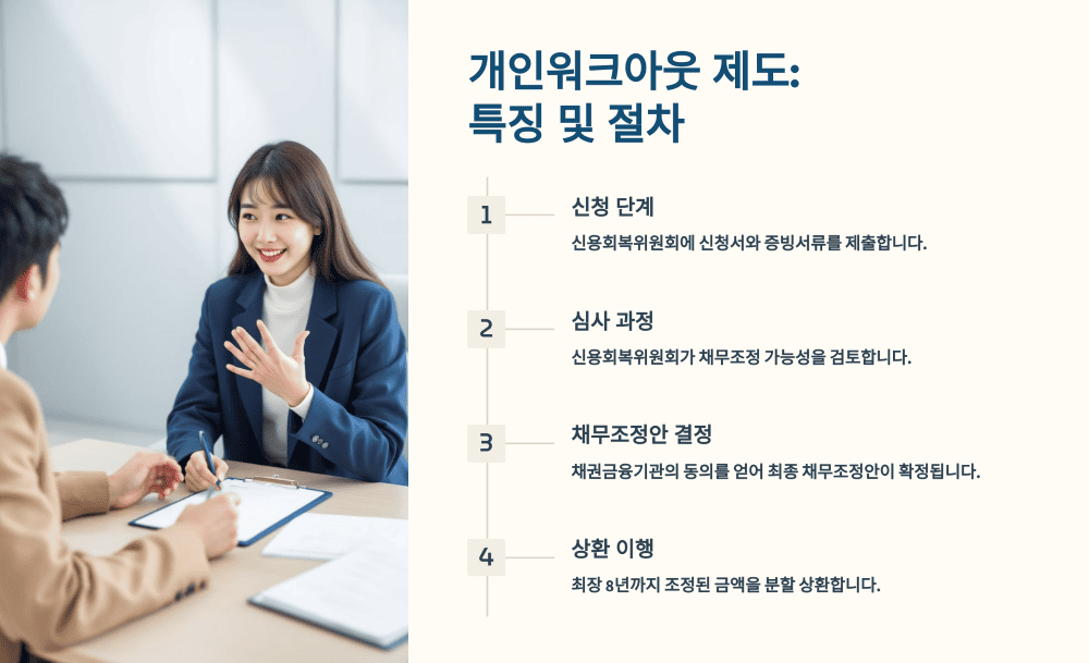 개인워크아웃 제도: 특징 및 절차