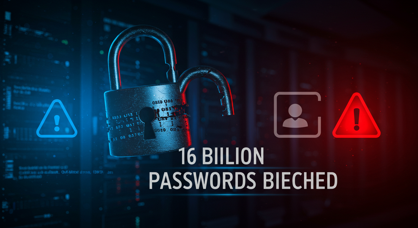 160억개 비밀번호 유출! 지금 당장 계정을 점검하세요