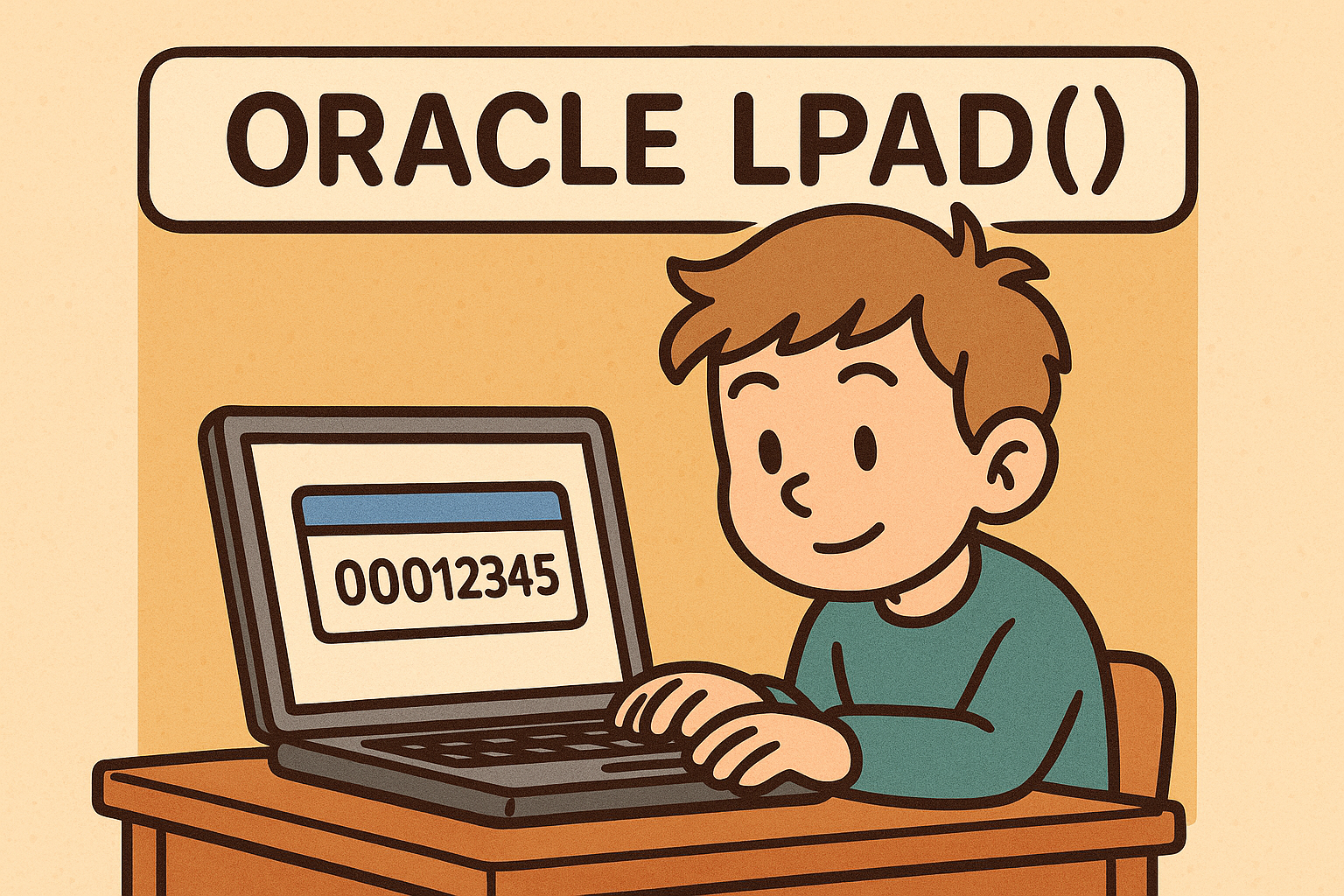 오라클 LPAD()로 숫자·문자 정렬 깔끔하게 처리하는 방법