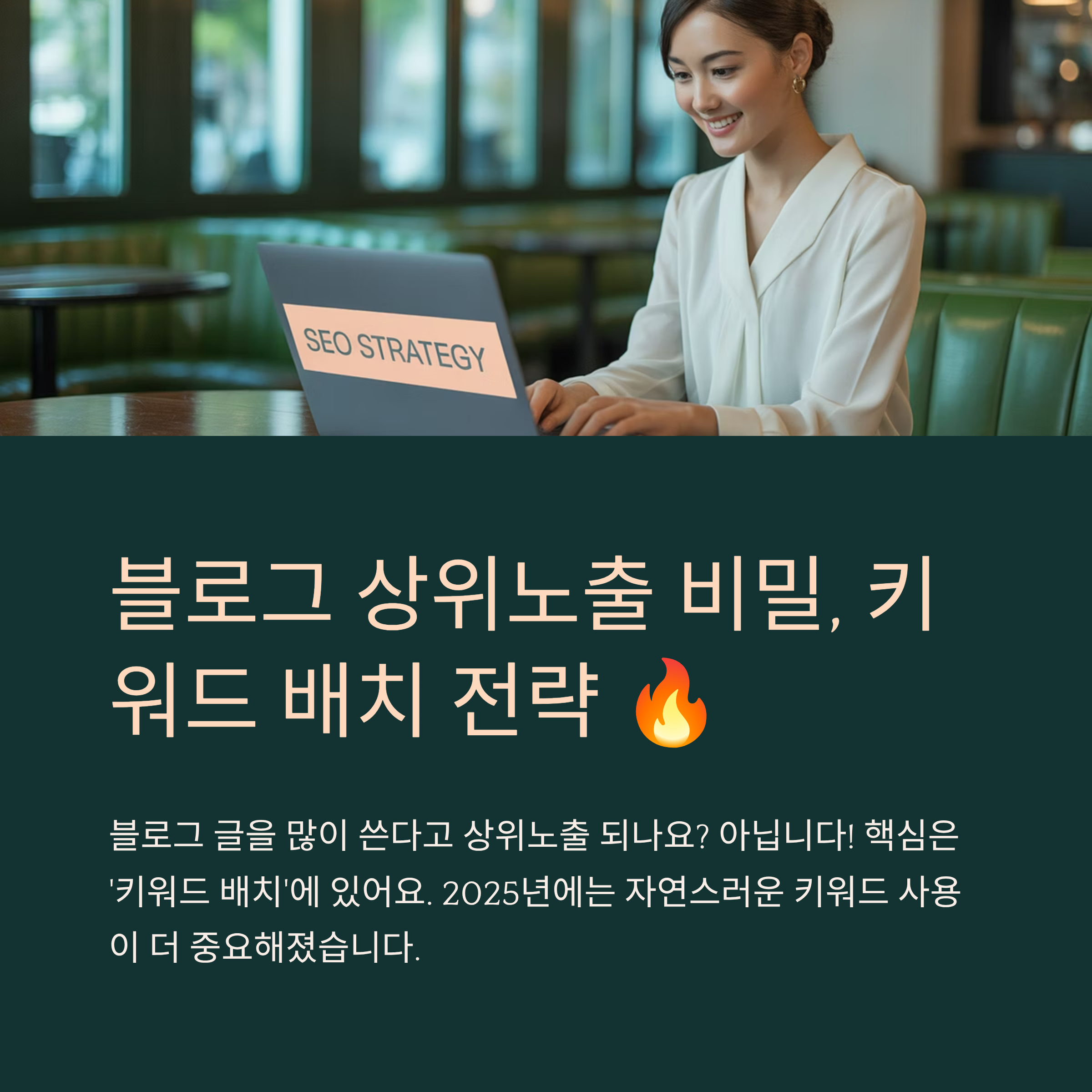 블로그 상위노출을 위한 키워드 배치 전략