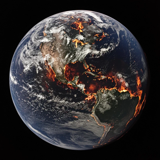 뜨거워지고 있는 지구