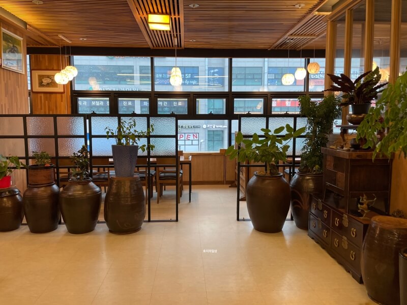 용인 남사 가성비 맛집 퓨전 한정식 채아 - 매장 내부