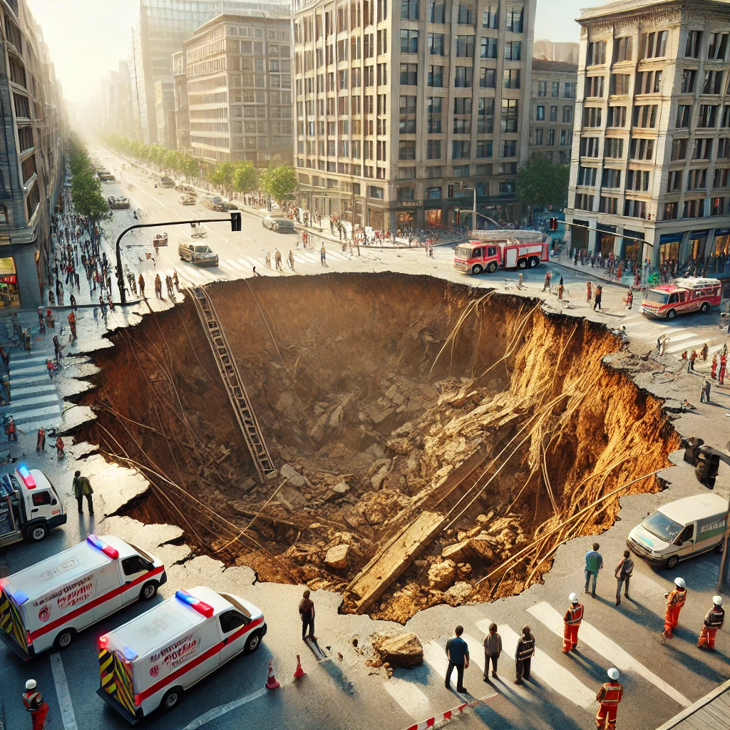 땅이 꺼진다! 싱크홀의 진짜 원인과 예방법 대공개