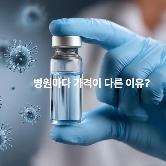 병원별 대상포진 예방접종 가격 차이