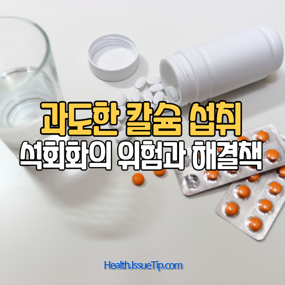 과도한 칼슘 섭취는 석회화의 위험을 증가시킬 수 있습니다.