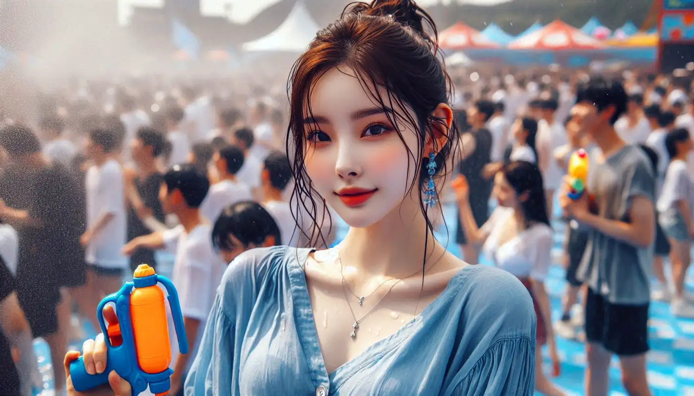 흠뻑쇼-스탱딩-꿀팁으로-공연을-즐기는-여성의-모습