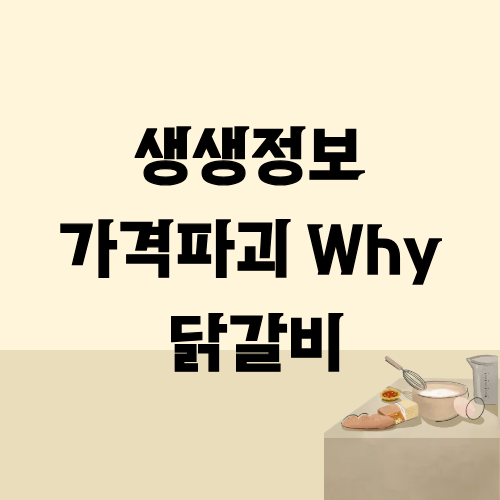 생생정보 가격파괴Why 닭갈비 비빔밥국수 비빔밥