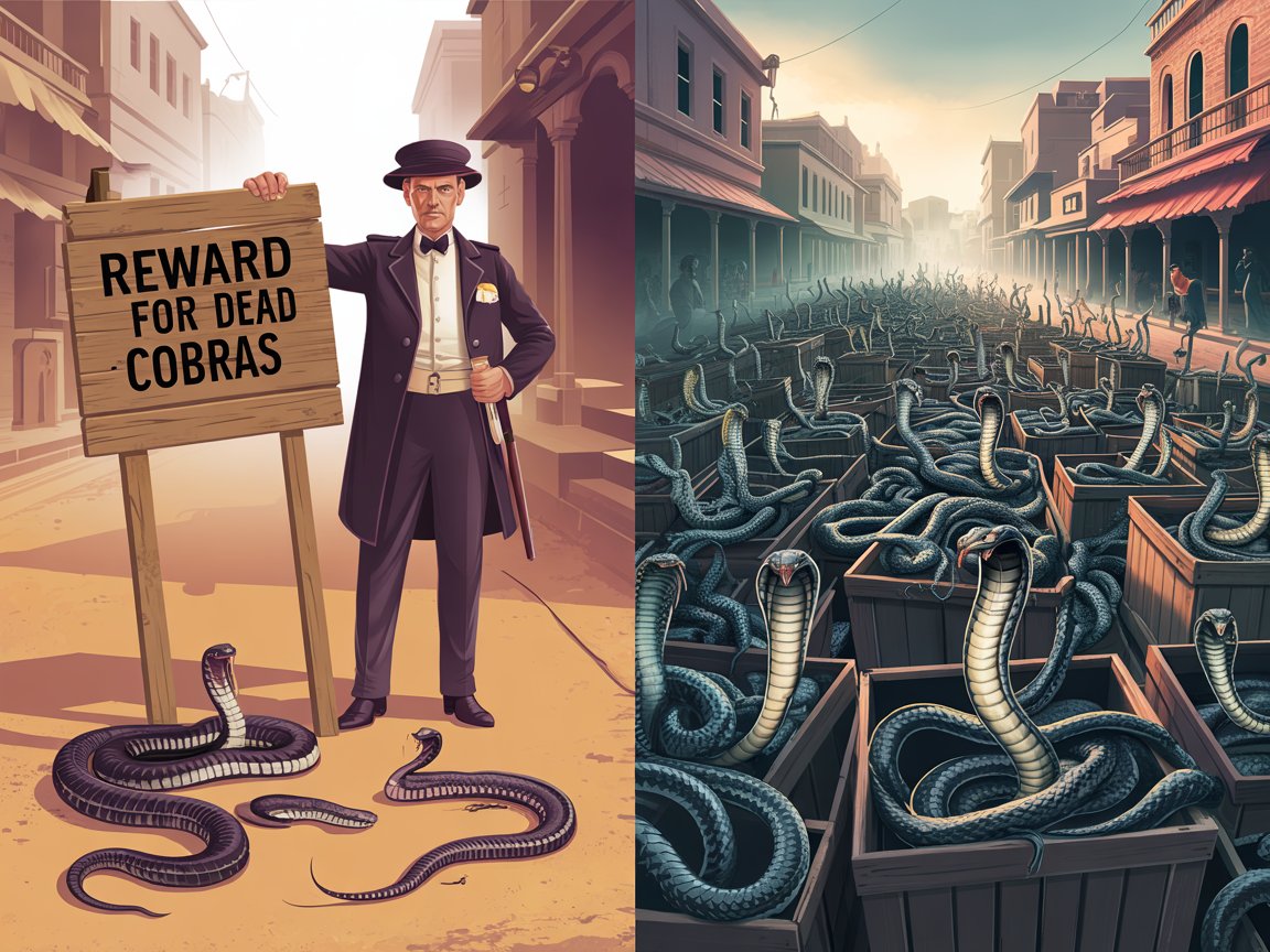 코브라 효과로 돈 번 사람들 - 위기가 기회가 되는 순간