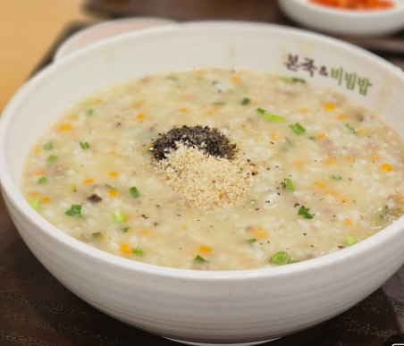 본죽 추천 인기 메뉴 BEST 7