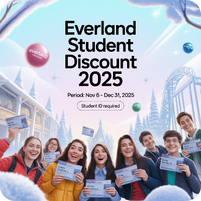 2025 에버랜드 수험생 할인 프로모션 기간 이미지