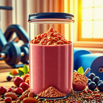 단백질보충제에관한 그림