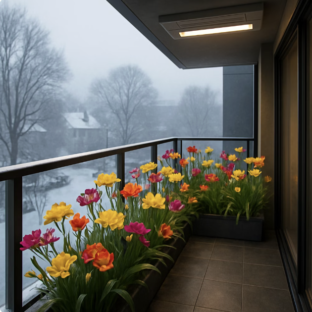 세 번째 비결: 꽃을 부르는 마법, 서늘한 온도