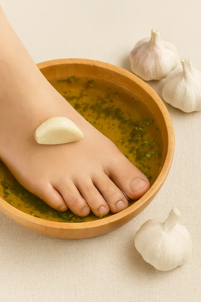 천연 재료 무좀 치료 방법