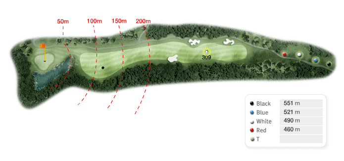 가든 코스 3 Hole