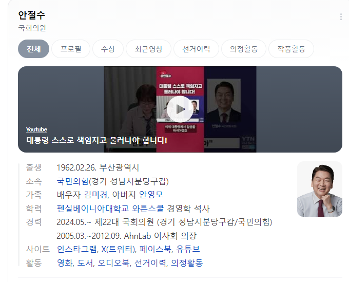 안철수-관련주