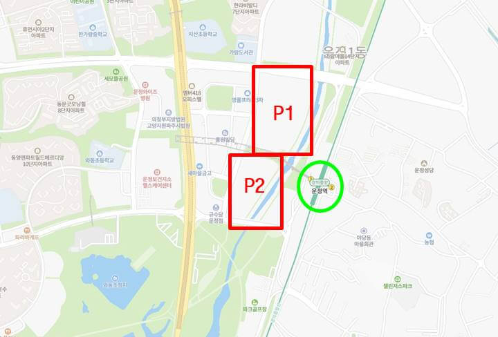 힐스테이트-더-운정-입지-지도