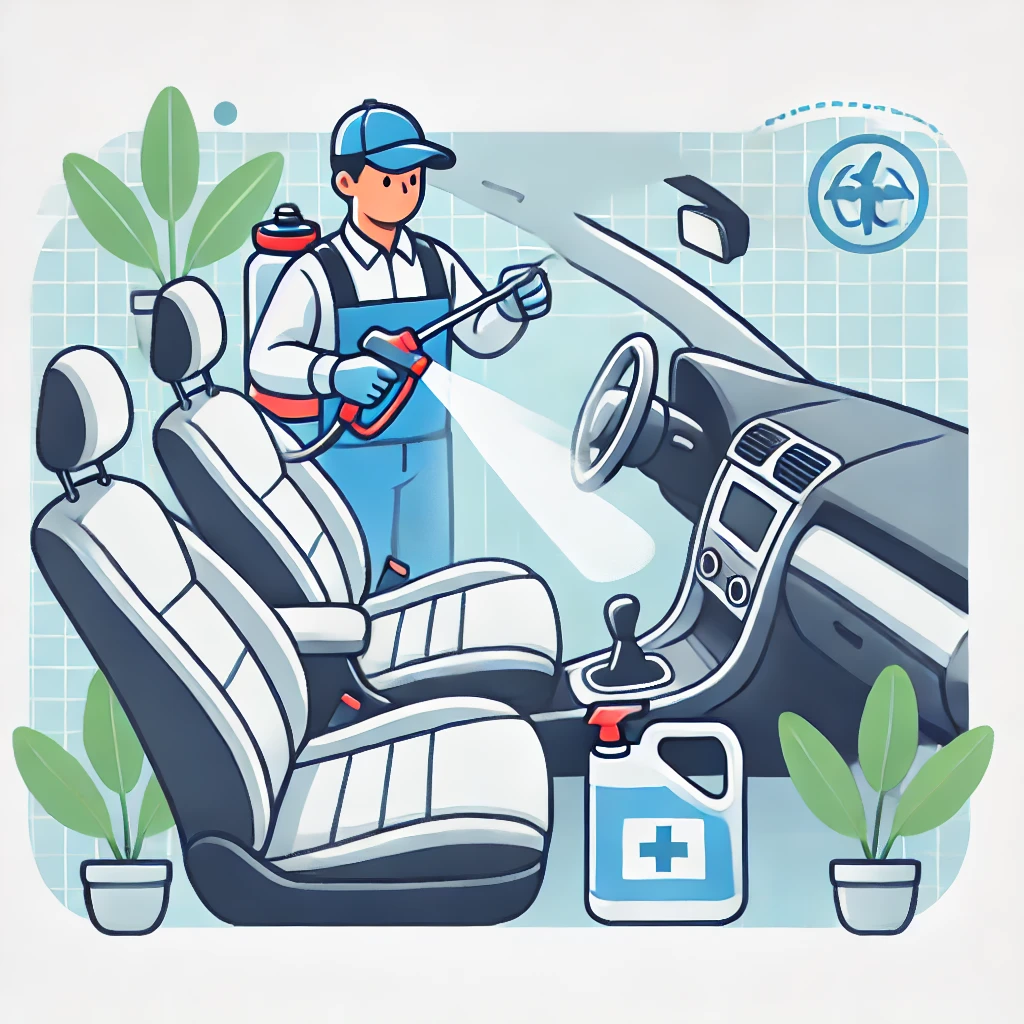 차량 소독 방법 안전하고 깨끗한 차를 위한 꿀팁