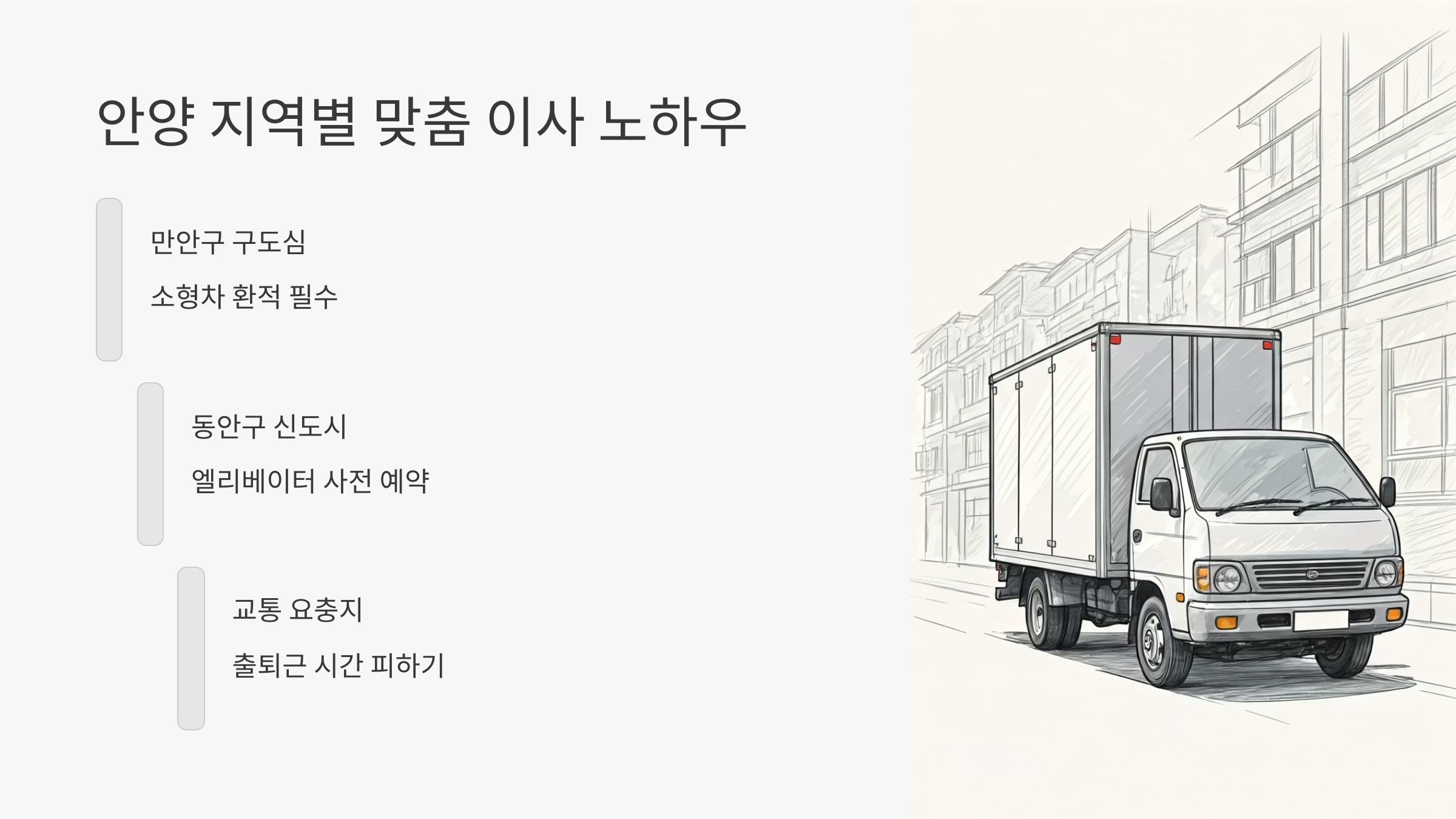 안양 이삿짐센터 지역별 이사 노하우