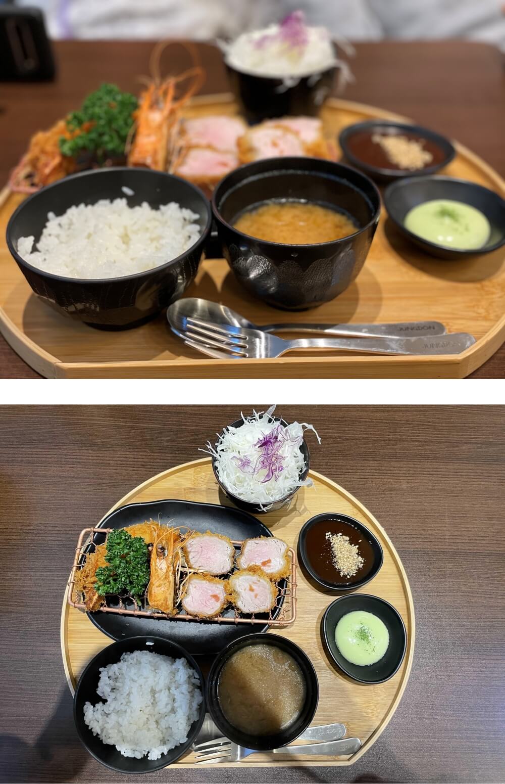 정돈-돈까스-어린이-돈카츠-정식-모습