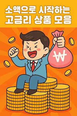 소액으로 시작하는 고금리 상품 모음