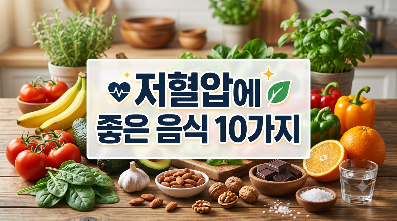 저혈압에 좋은 음식 10가지