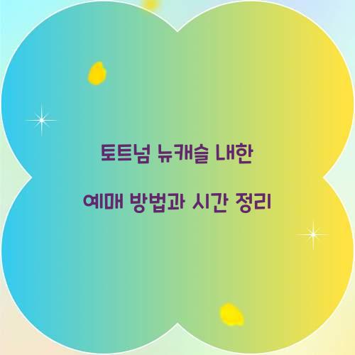 토트넘 뉴캐슬 내한 예매