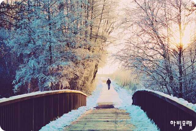 겨울산책 우울감해소