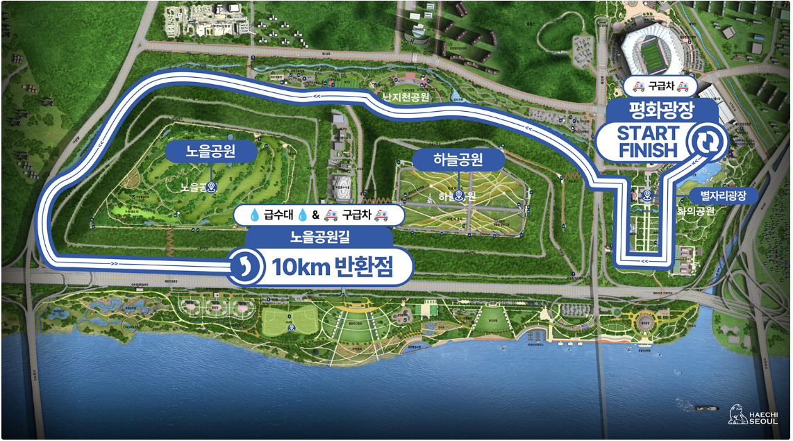 한강 마라톤대회