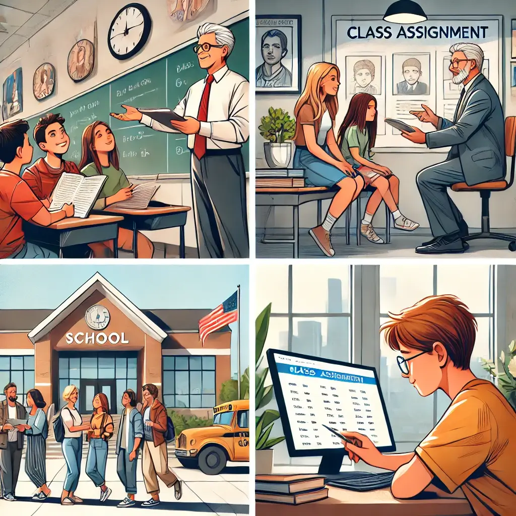 초등학생 나이스 반배정 보는 법