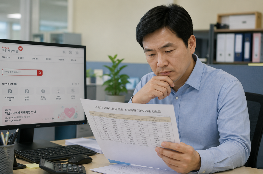 고유가 피해지원금 소득하위 70% 건보표 3분 완벽 정리