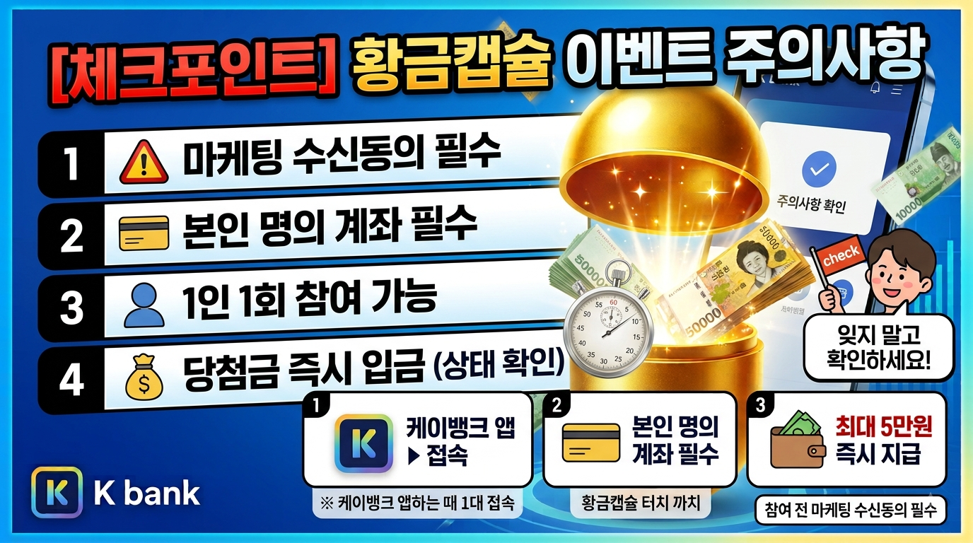 참여 전 알아야 할 주의사항