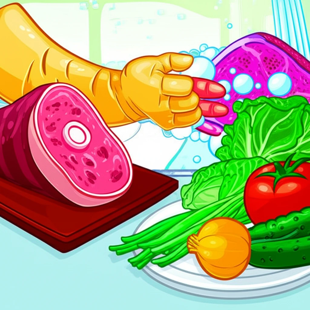 고기 요리, 이제 안전하게! 핵심 온..