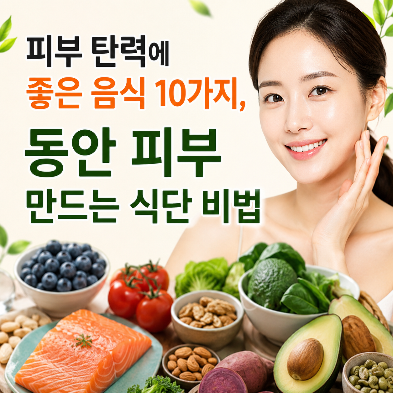 피부 탄력에 좋은 음식