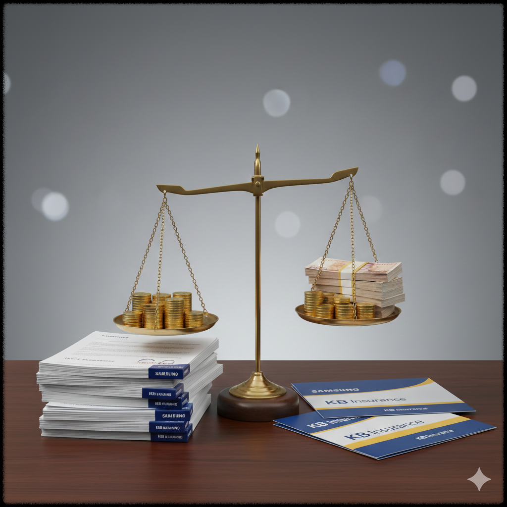 운전자보험 변호사 선임비 보장의 문제를 상징하는 이미지