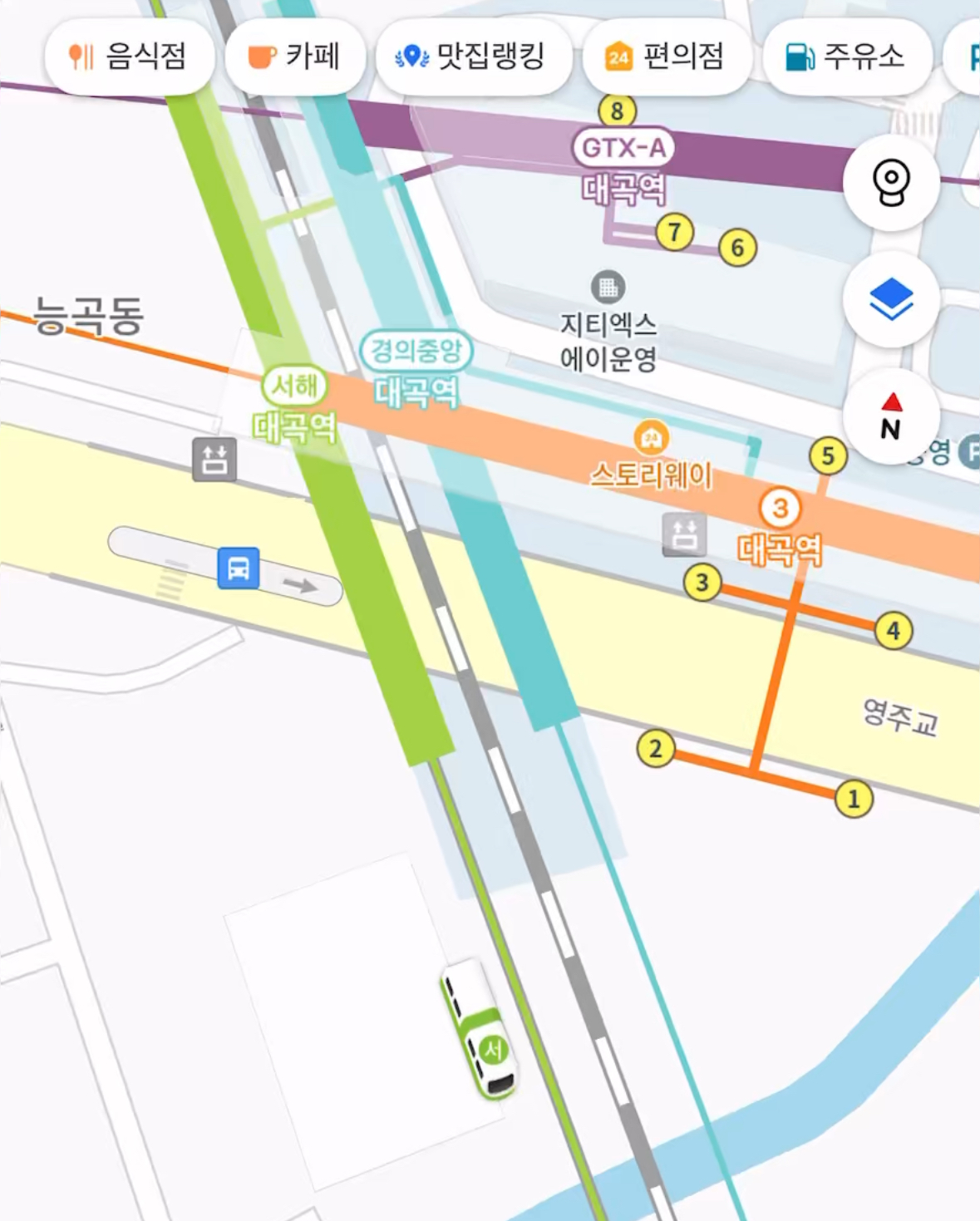 카카오맵 초정밀 지하철 기능 출시! 서울 지하철 실시간 위치 추적 가능2