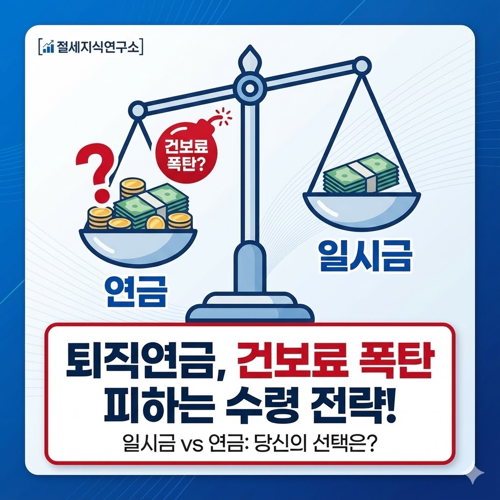 퇴직연금 1억, 연금으로 받으면 건보료 폭탄