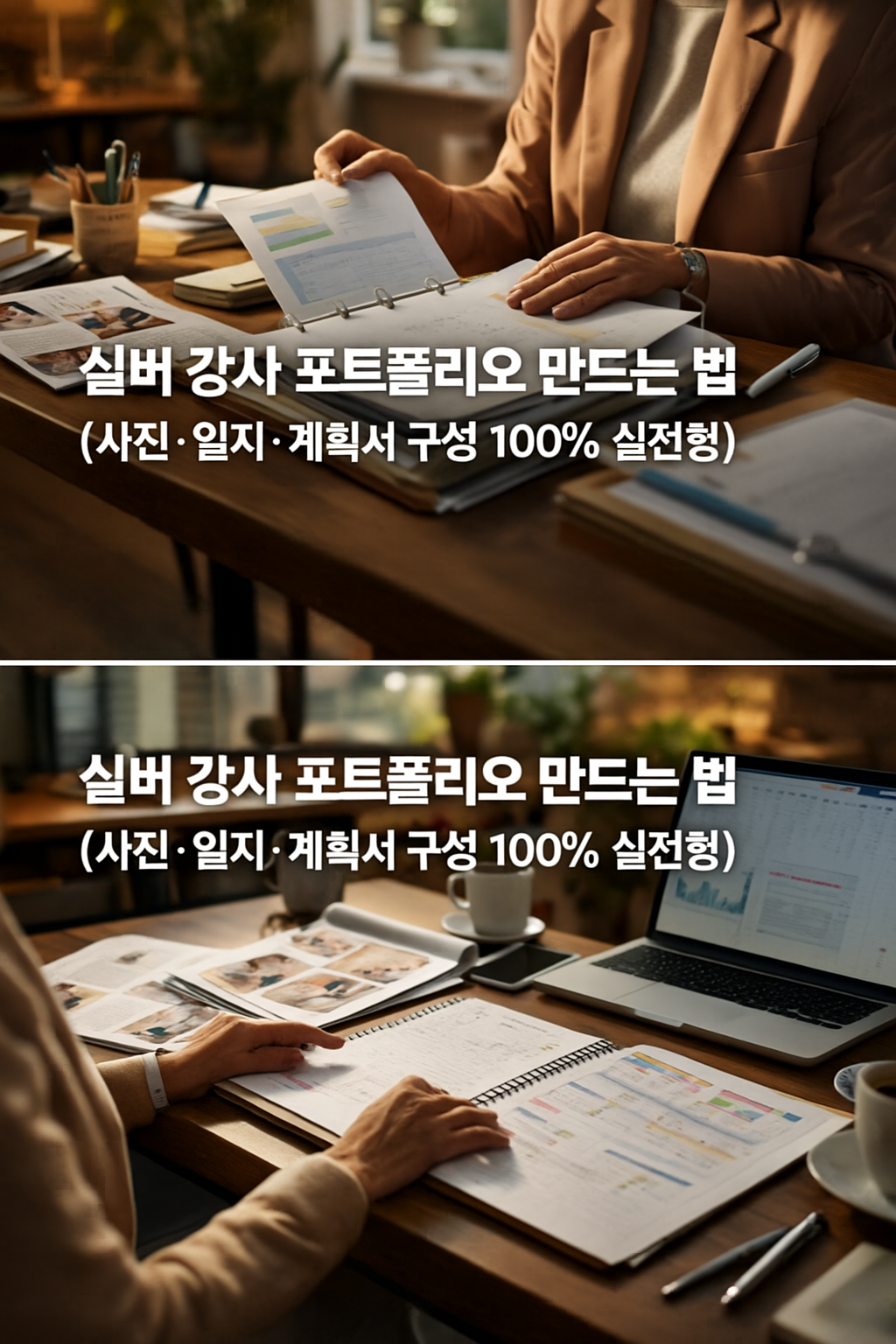 실버 강사 포트폴리오 만드는 법