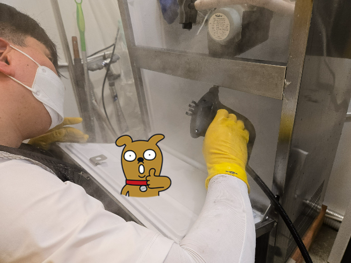 제빙기 내부 청소