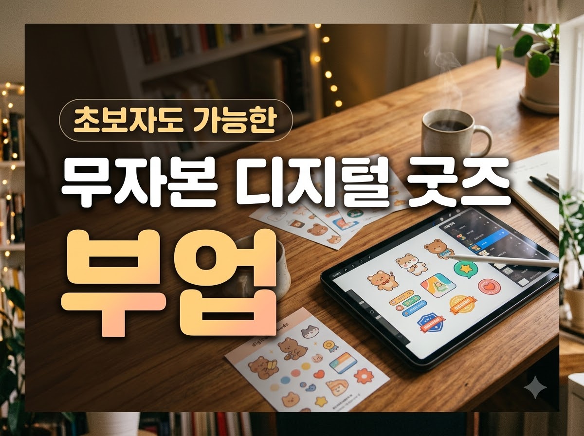 alt="초보자도 가능한 무자본 디지철 굿즈 부업 썸네일 "